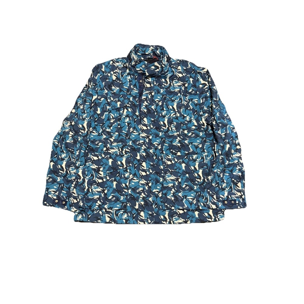 Orlebar Brown Blue Camo Jacket‎ With Lining Men's Size XL